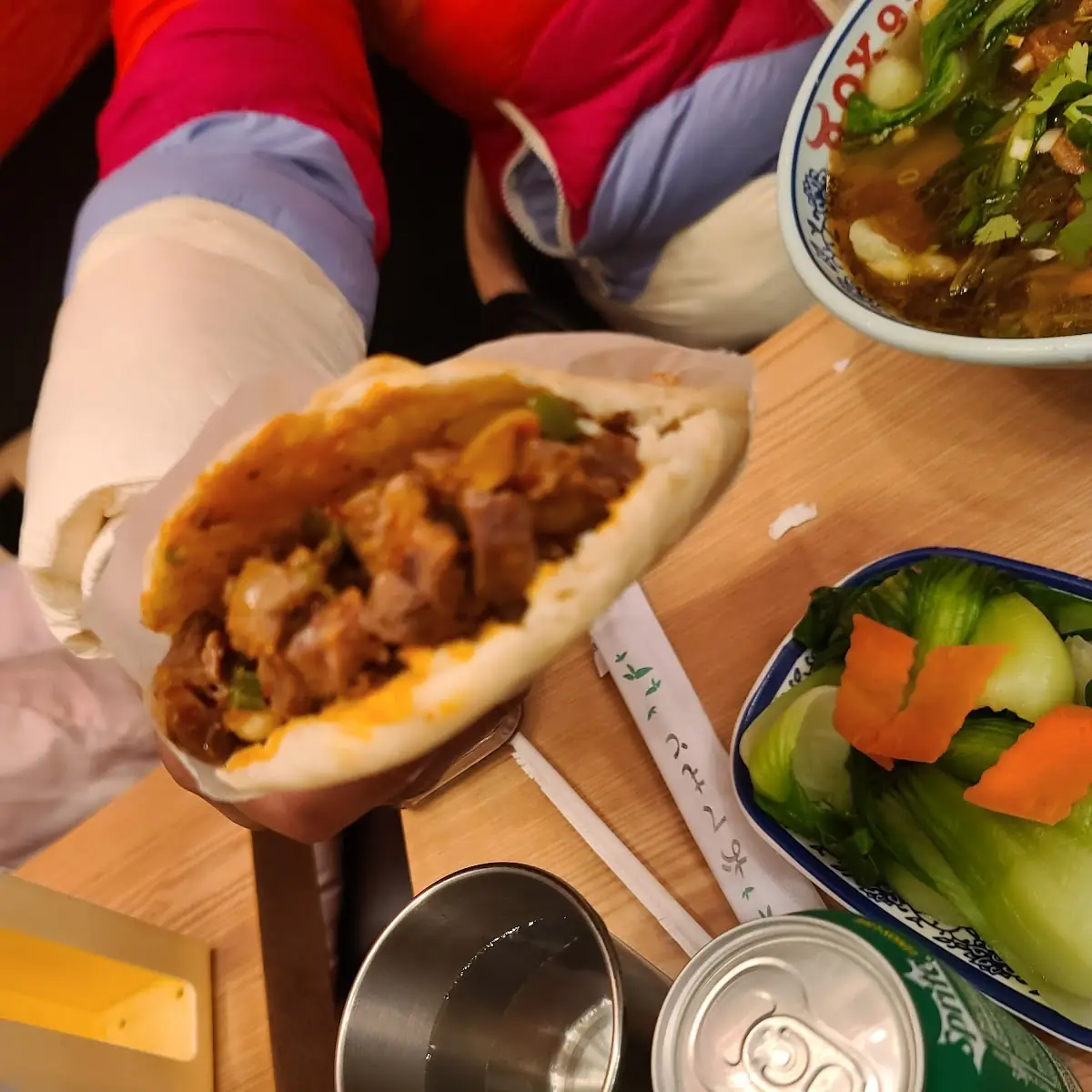 cumin beef burger 孜然牛肉夹馍
